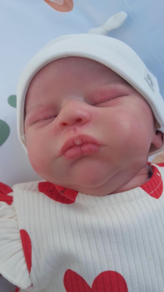 Schattige reborn ️, Ophalen of Verzenden, Nieuw, Pop, Levensecht of Reborn