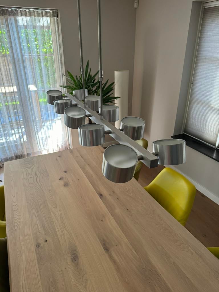 Eettafellamp, Huis en Inrichting, Ophalen, Gebruikt, Industrieel, Metaal