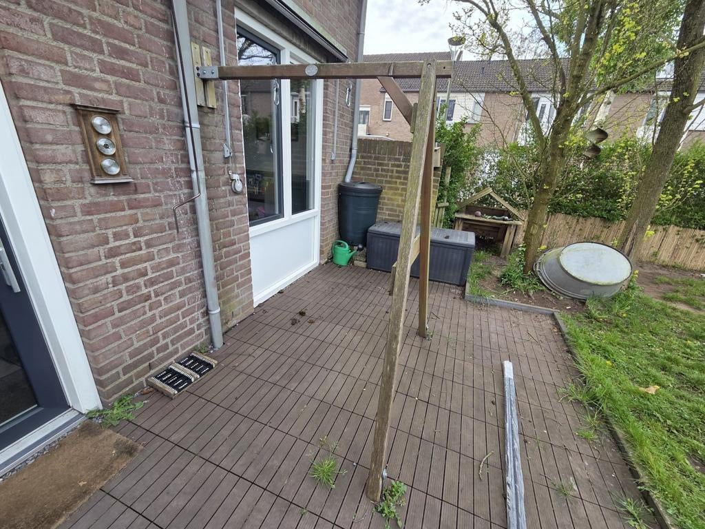 Schommelrek voor aan de muur - Hout, Ophalen, Gebruikt, Schommel, Aanbouwonderdeel