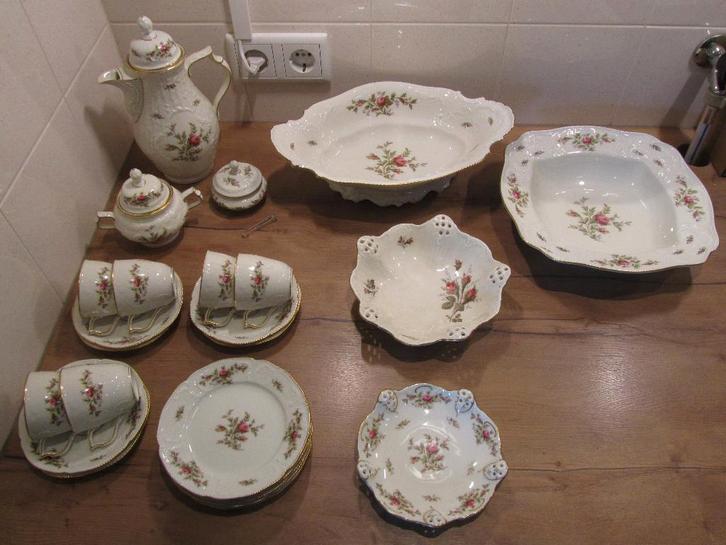 Sanssouci elfenbein ivoor Ramona Rosenthal serviesdelen, Huis en Inrichting, Keuken | Servies, Zo goed als nieuw, Overige typen