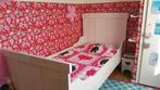 Mooi wit brocant antiek bed+lattenbodem+matras. 90x190 cm, Ophalen, Gebruikt, 90 cm, Eenpersoons
