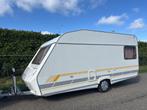 DELTA 4600 DB FLEVO RONDZIT VAST BED VOORTENT, Caravans en Kamperen, Caravans, Niet ingevuld, Rondzit, Bedrijf, Niet ingevuld