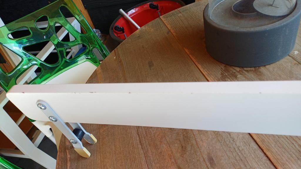 Uitvalbeveiliging bed wit, Ophalen of Verzenden, Mdf, Plinten