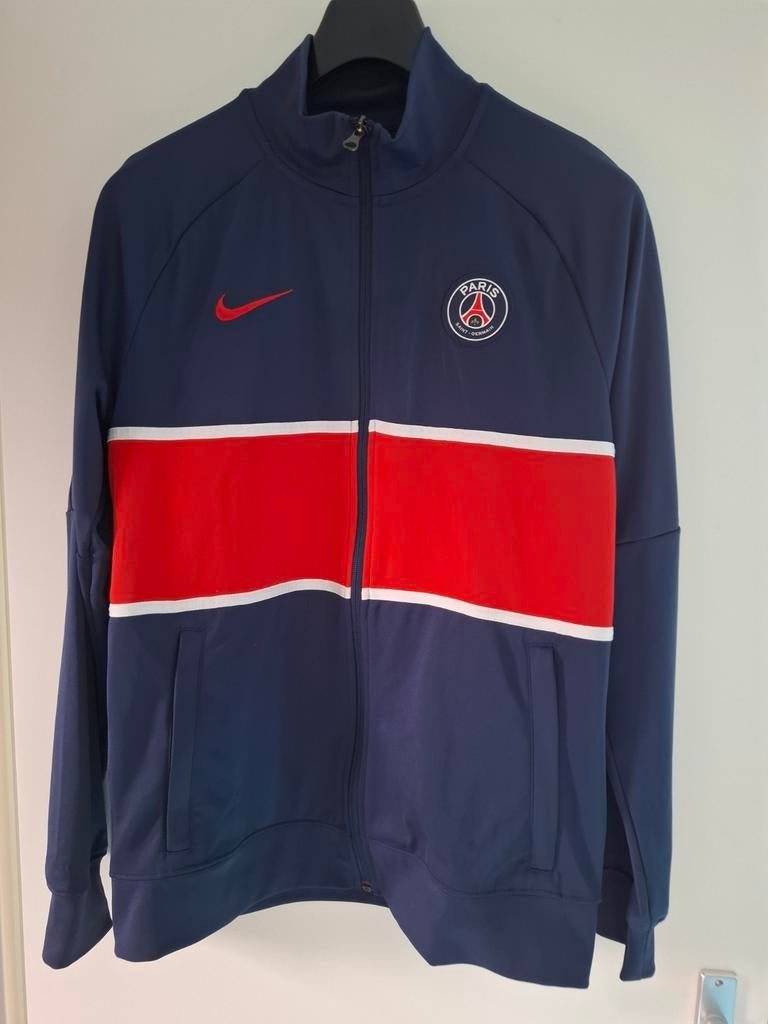 Origineel Paris Saint-Germain trainingsjasje - Maat M, Sport en Fitness, Voetbal, Ophalen of Verzenden, Overige typen