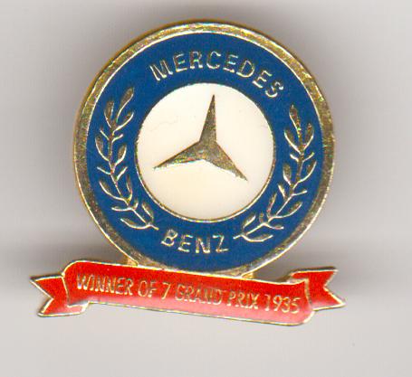 Mercedes pin in gave staat. vintage collectable limited ed., Verzenden, Zo goed als nieuw, Transport