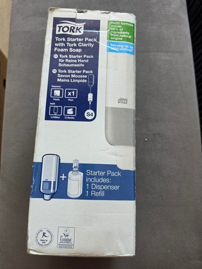 Tork Starter Pack met Schuimzeep Dispenser en Navulling, Ophalen, Schoonmaakmiddel