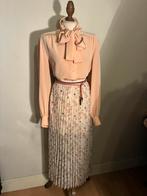 VINTAGE MAXI ROK “”IKKS”” PASTEL PLISSÉ, Maat 38/40 (M), Overige kleuren, Verzenden, Zo goed als nieuw