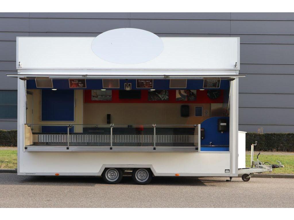Zéér nette visverkoopwagen te koop!!, Auto diversen, Aanhangers en Bagagewagens, Gebruikt