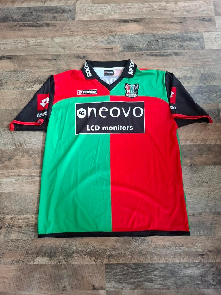 Nec nijmegen shirt  lotto, Sport en Fitness, Voetbal, Groter dan maat XL, Ophalen, Gebruikt, Shirt