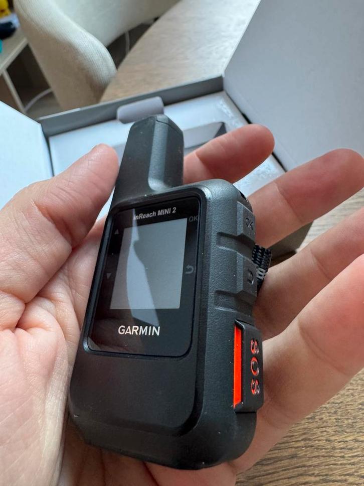 Garmin Inreach Mini 2 Satelliet Communicator, Sport en Fitness, Bergsport en Wandelen, Zo goed als nieuw, Navigatie of Gps, Ophalen of Verzenden