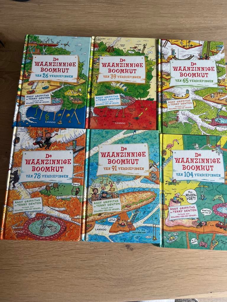 De waanzinnige boomhut boekenreeks, Ophalen of Verzenden, Zo goed als nieuw, Fictie algemeen