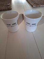 Riviera Maison Mokken "You Are Perfect" - Set van 2, Ophalen of Verzenden, Zo goed als nieuw
