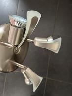 Plafonnière met 3 spotjes, Ophalen, Gebruikt, Glas