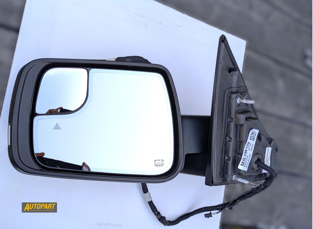 Dodge Ram DT buitenspiegel 2019-2024, Gebruikt, PO Box 21-8004 | Auburn Hills, MI 48321-8004, Amerikaanse onderdelen, Ophalen of Verzenden