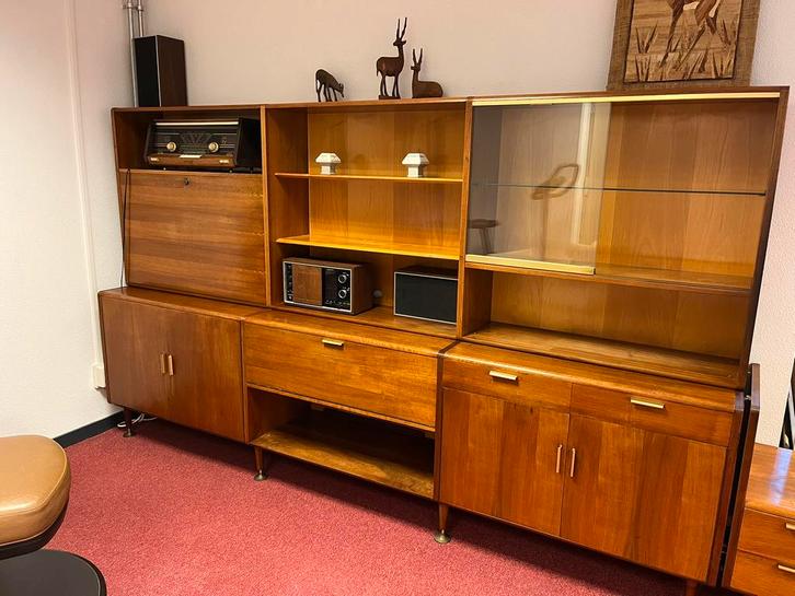 Modulaire side board wandkast A.Patijn, Huis en Inrichting, Kasten | Wandmeubels, Gebruikt, Minder dan 100 cm, 200 tot 250 cm