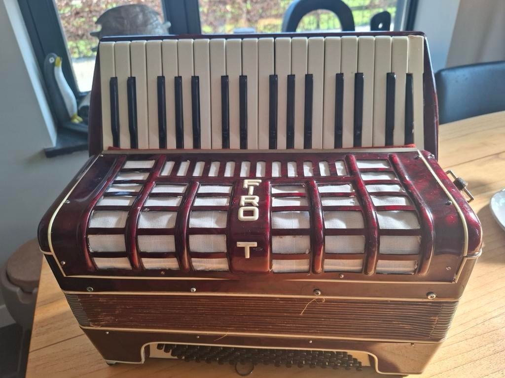 Playback accordeon met ingebouwde Bluetooth speaker, Muziek en Instrumenten, Accordeons, Ophalen of Verzenden, Gebruikt, 120-bas