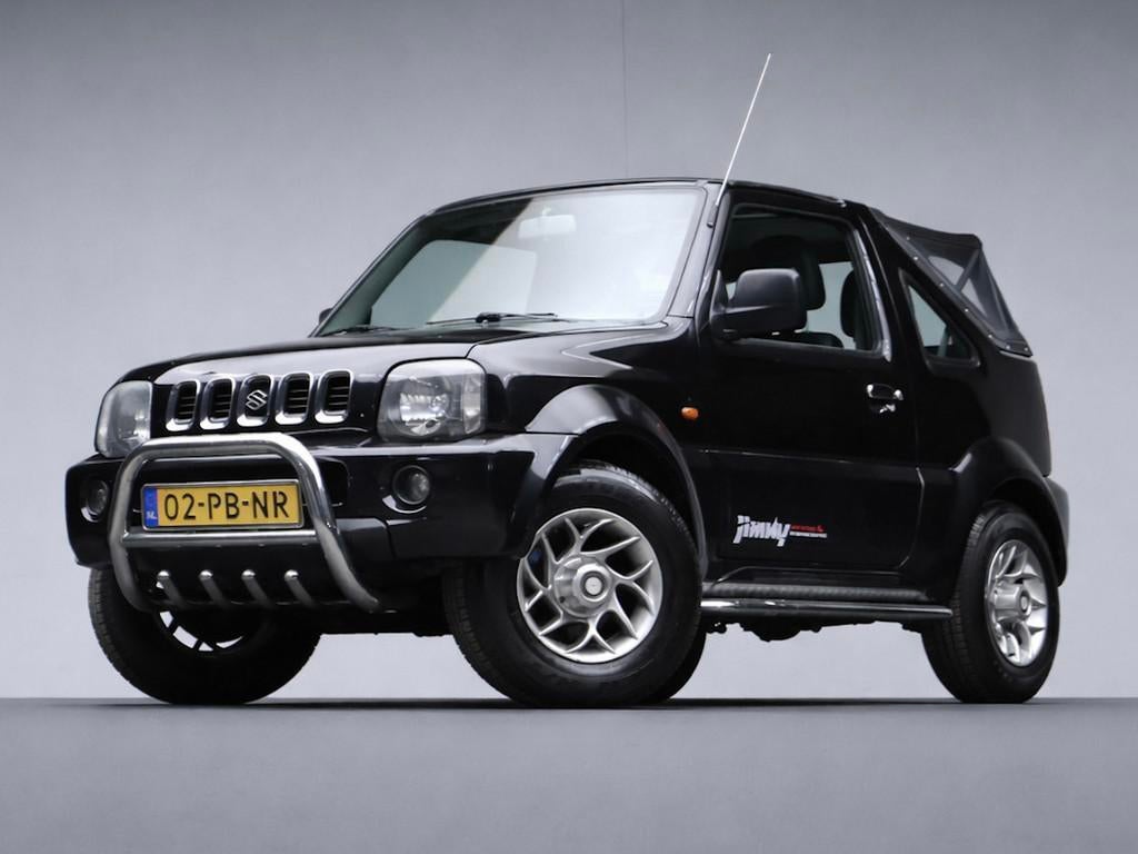 Suzuki Jimny 1.3 JLX CABRIO (LEDER,4x4,NIEUWE APK,GEEN ROEST, 13 km/l, Stof, 4 cilinders, 4 stoelen