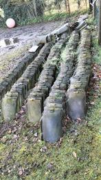 Paar honderd oude dakpannen, Tuin en Terras, Haardhout, Minder dan 3 m³, Ophalen of Verzenden