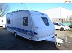 Hobby 495 B Exclusive - Frans bed - Wc+Douche - Voortent - G, Caravans en Kamperen, Vast bed, Hobby, Schokbreker, Bedrijf