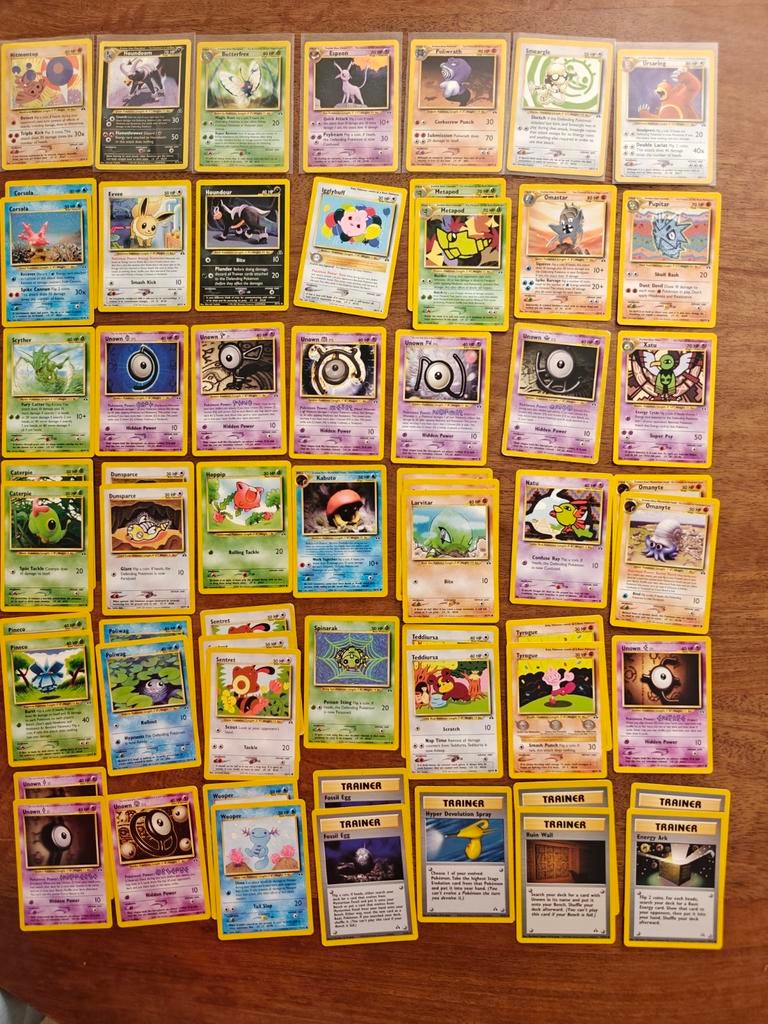 Pokemonkaarten - Neo Discovery, Ophalen of Verzenden, Zo goed als nieuw, Meerdere kaarten, Foil