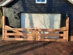 Toegangspoort op maat, Ophalen, Nieuw, 150 tot 200 cm, Hout