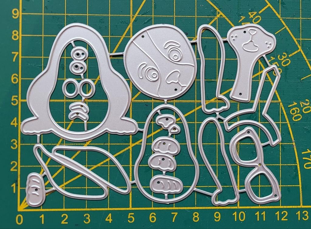 Snijmal Hondje met Bril, Ophalen of Verzenden, Nieuw, Overige thema's, Pons of Mal