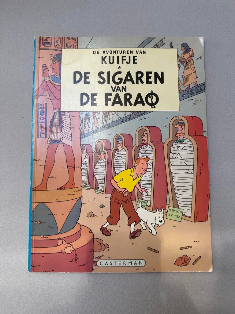Kuifje - De Sigaren van de Farao, Boeken, Eén stripboek, Ophalen of Verzenden, Gelezen