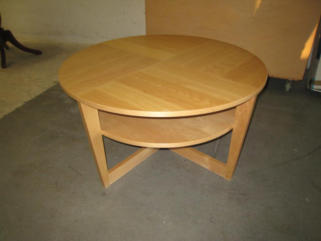 IKEA vejmon koffietafel, diameter 90, hoog 48, Niet ingevuld, Gebruikt, Niet ingevuld, Niet ingevuld