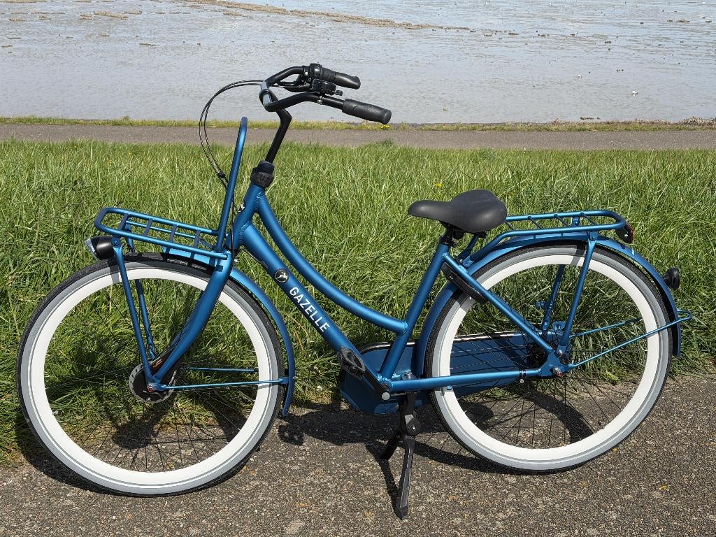 Gazelle PuurNL T7 blauw model 2024 framehoogte 46, Ophalen, Versnellingen, Zo goed als nieuw, Minder dan 47 cm