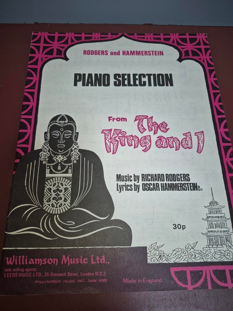 From the King and I, Rodgers and Hammerstein, Ophalen of Verzenden, Zo goed als nieuw, Piano