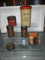 7 ANTIEKE BLIKKEN GEBRUIKSVOORWERPEN I.Z.G.ST voor 20 EURO, Ophalen of Verzenden