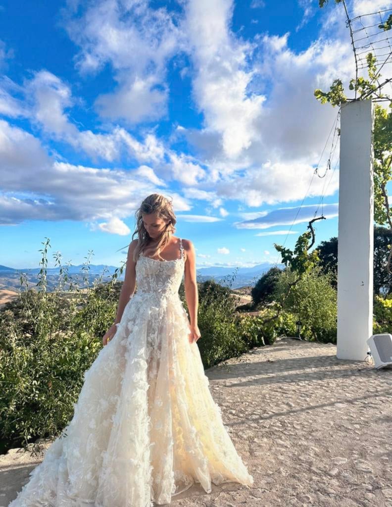 Galia Lahav Fabiana couture dress trouwjurk, Ophalen, Zo goed als nieuw