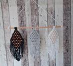 Macrame wandkleed met kralen - Boho wanddecoratie, Boho, Meerkleurig, Nieuw, Ophalen of Verzenden