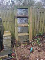 Houten planken en balken met 2 deuren voor blokhut 4x3m, Ophalen of Verzenden