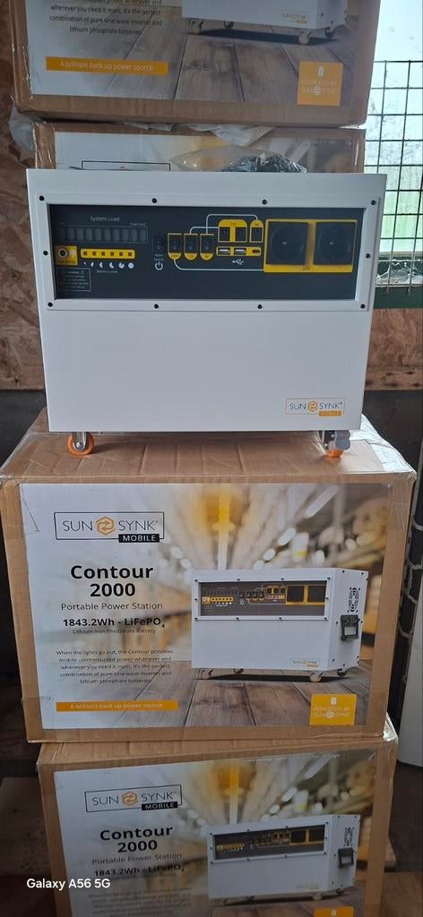 powerstation stoomgenerator accupakket ups off-grid 240v, Ophalen of Verzenden, Nieuw