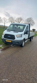 Ford transit met airco 2017 open laadbak, Auto's, Bestelauto's, Voorwielaandrijving, Stof, 1995 cc, 4 cilinders