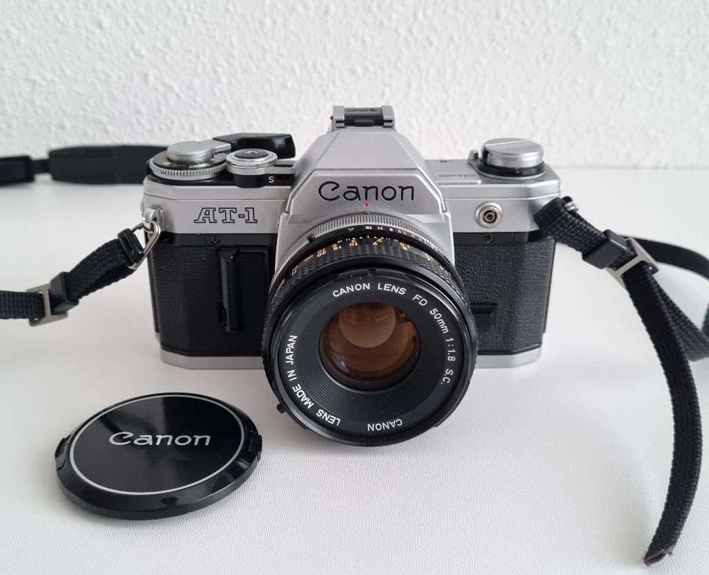 Canon AT-1 35mm SLR Analoge Film Camera, Audio, Tv en Foto, Fotocamera's Analoog, Gebruikt, Spiegelreflex, Canon, Ophalen of Verzenden