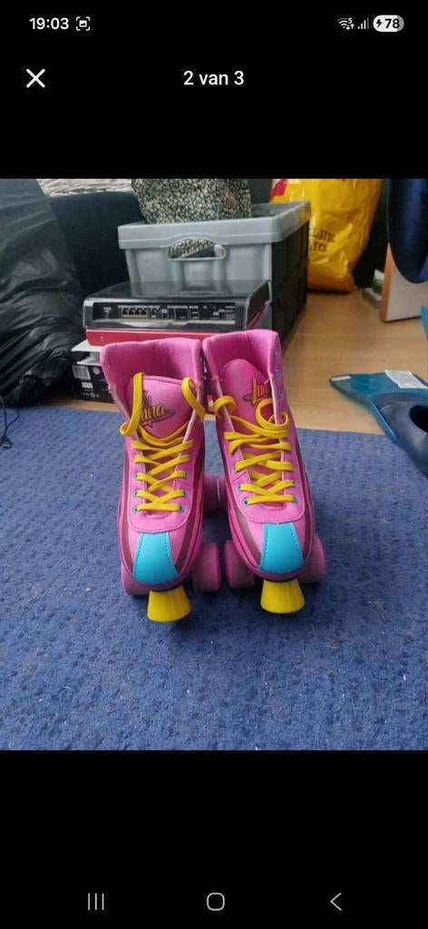 Roces Soy Luna rolschaatsen - Maat 36/37, Sport en Fitness, Ophalen of Verzenden, Zo goed als nieuw, Roces