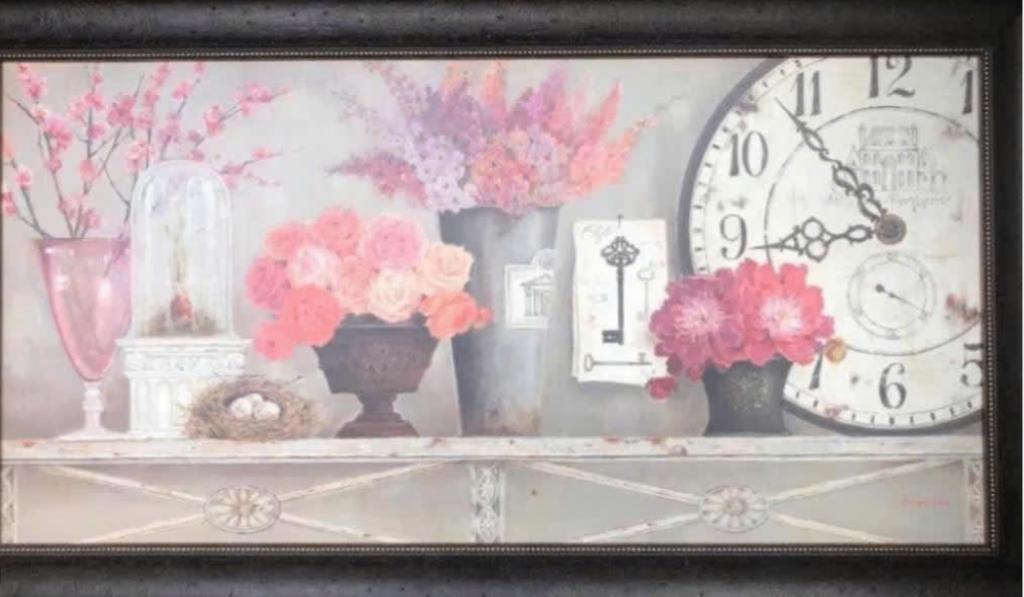 Kathryn White - reproductie Blossom Time (110x60), Huis en Inrichting, Woonaccessoires | Schilderijen, Tekeningen en Foto's, Ophalen of Verzenden