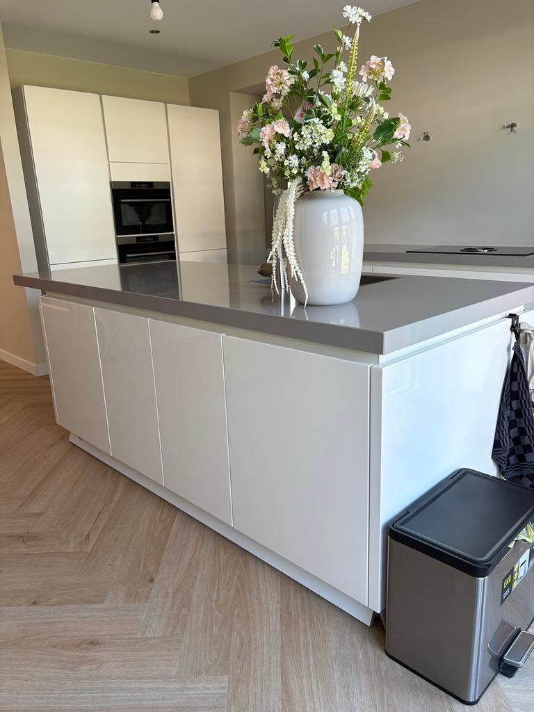 Keuken, Huis en Inrichting, Keuken | Complete keukens, Ophalen, Zo goed als nieuw, Wit