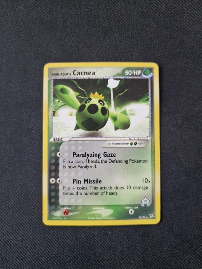 Team Aqua's Cacnea 24, Ophalen of Verzenden