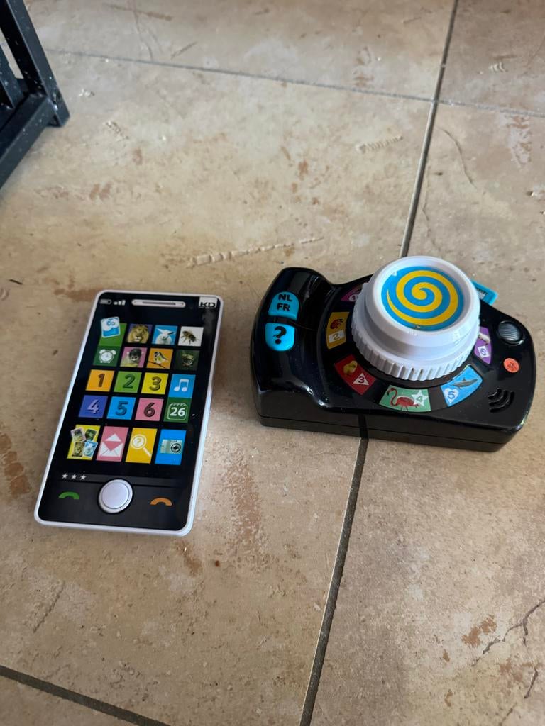 VTech Baby Telefoon en Camera Speelgoedset, Ophalen of Verzenden, Gebruikt, Overige typen, Met licht