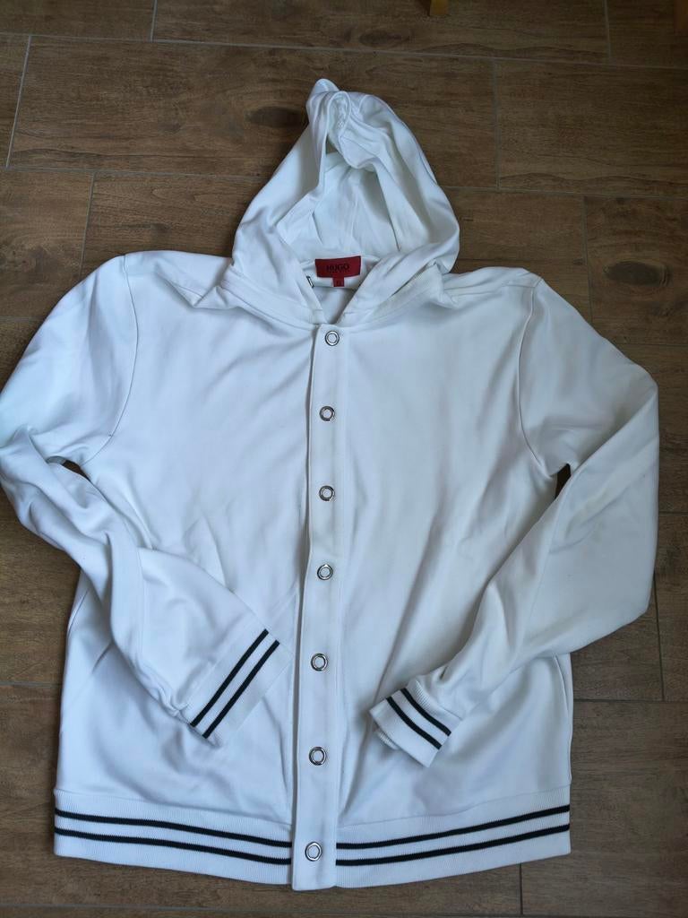 Hugo Boss vest wit maat XL, Kleding | Heren, Truien en Vesten, Ophalen of Verzenden, Gedragen, Wit, Hugo Boss