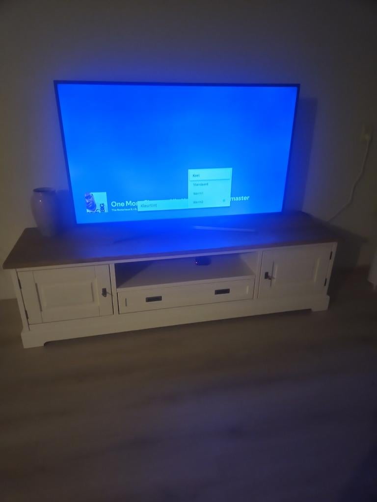 Samsung LED TV met blauwe tint (defecte LED strips), Audio, Tv en Foto, Televisies, Ophalen, LED, 50 Hz, Samsung