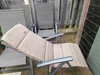 Tuinstoel kussens, Tuin en Terras, Ophalen, Zo goed als nieuw, Aluminium