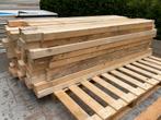 Geschaafde vuren balken., Doe-het-zelf en Verbouw, Hout en Planken, Ophalen, Gebruikt, 200 tot 250 cm, 50 mm of meer