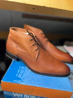 Nieuwe Vertice Leren Boots - Cognac maat 45, Ophalen of Verzenden, Nieuw, Bruin, Boots