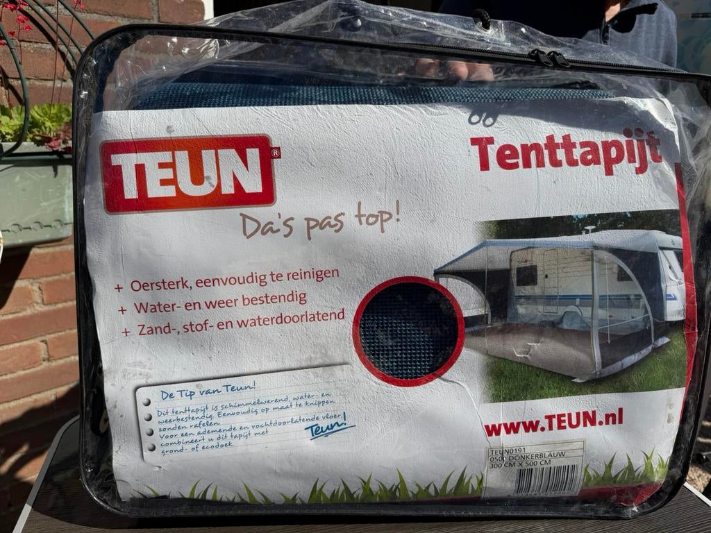 Teun tent tapijt 300cm x 500 cm ongeopend, Ophalen, Nieuw