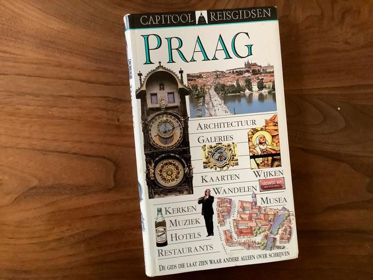 Praag Tsjechie 264pg Capitool reisgids tips kaarten, Boeken, Reisgidsen, Zo goed als nieuw, Reisgids of -boek, Europa, Capitool