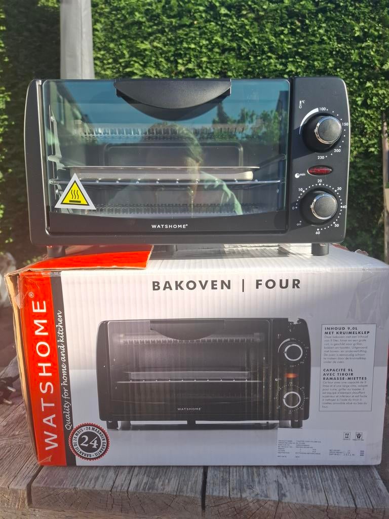 Watshome Bakoven Four - Compacte 9L Mini Oven, Witgoed en Apparatuur, Ovens, Ophalen